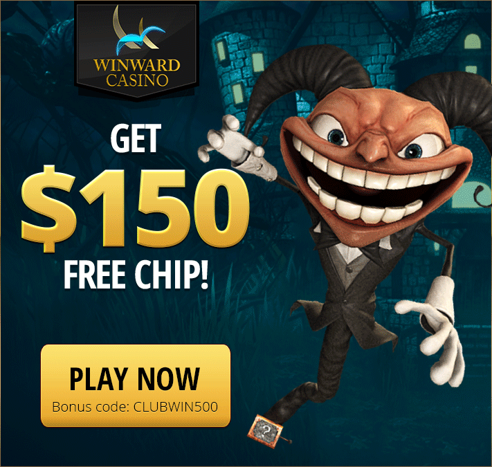 Exclusive $150 free chip by Winward